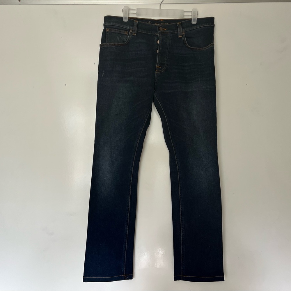 Nudie Jeans GRIM TIM “Ink Navy” 34x32